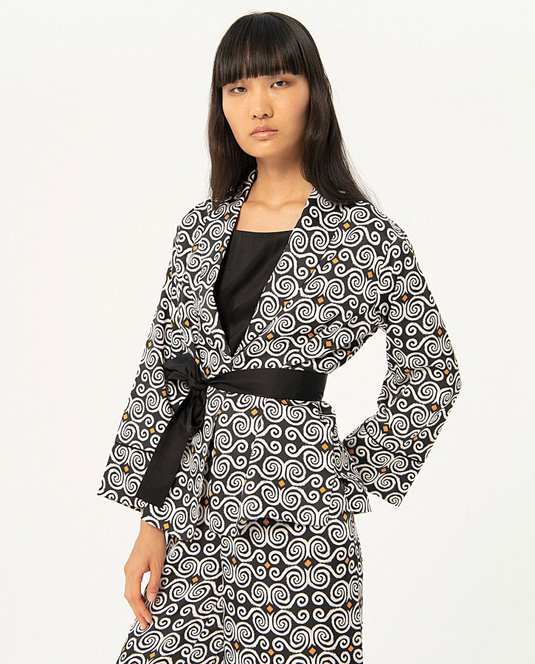 GIACCA KIMONO IN RASO