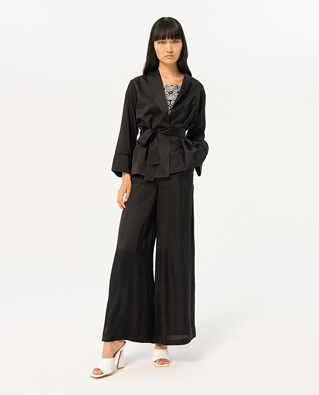 GIACCA KIMONO IN RASO
