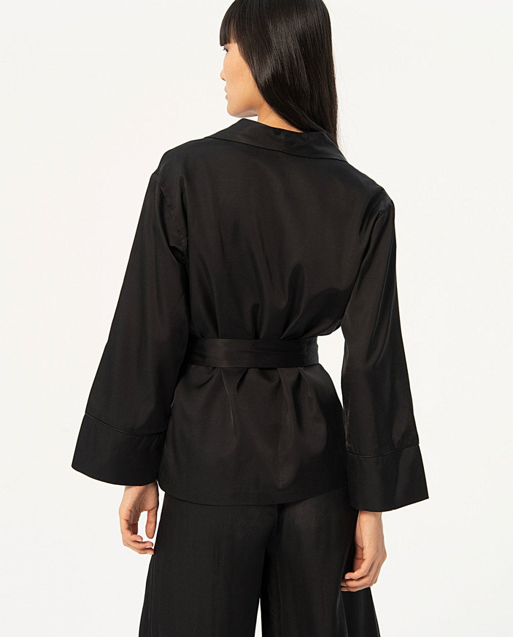 GIACCA KIMONO IN RASO
