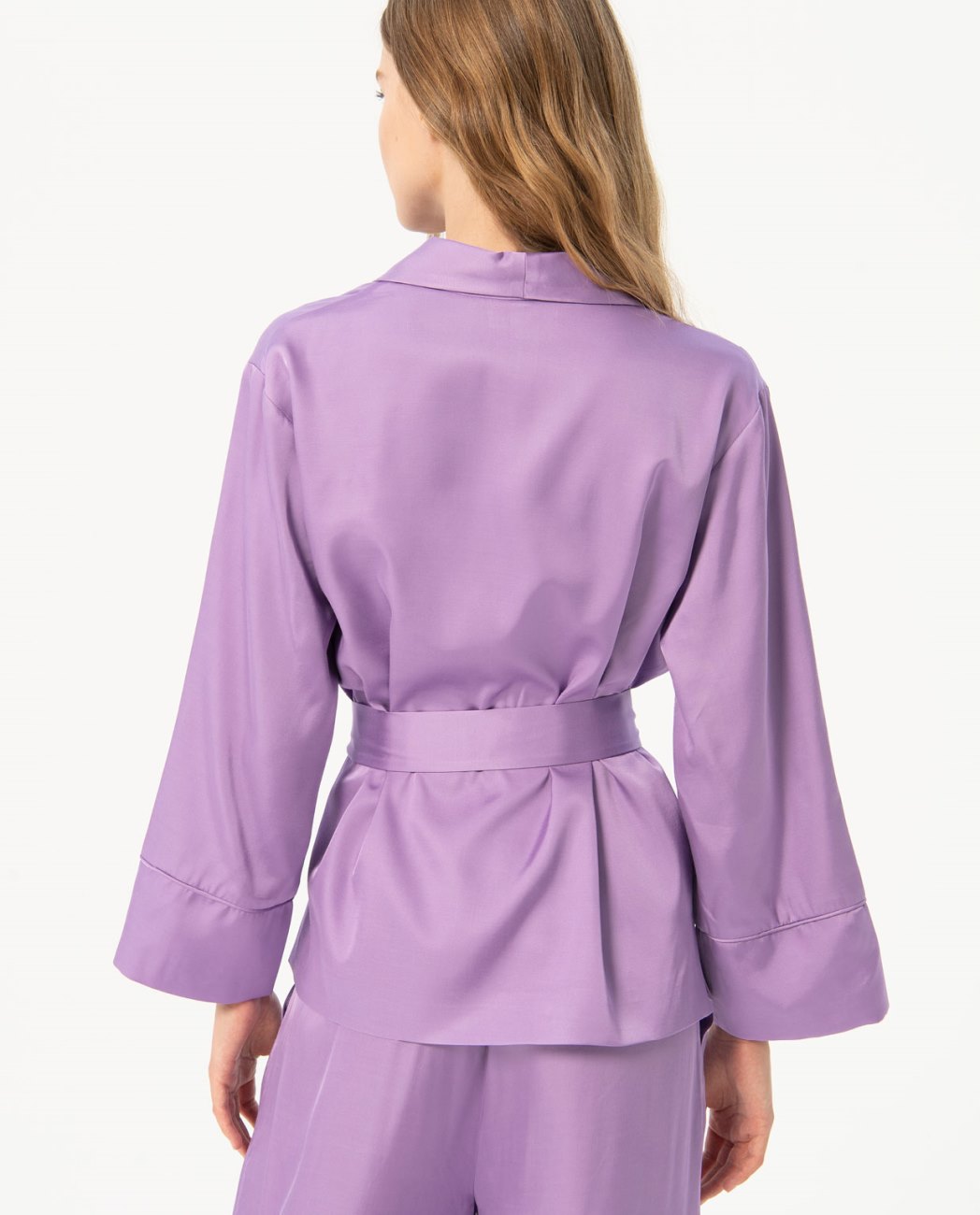 GIACCA KIMONO IN RASO