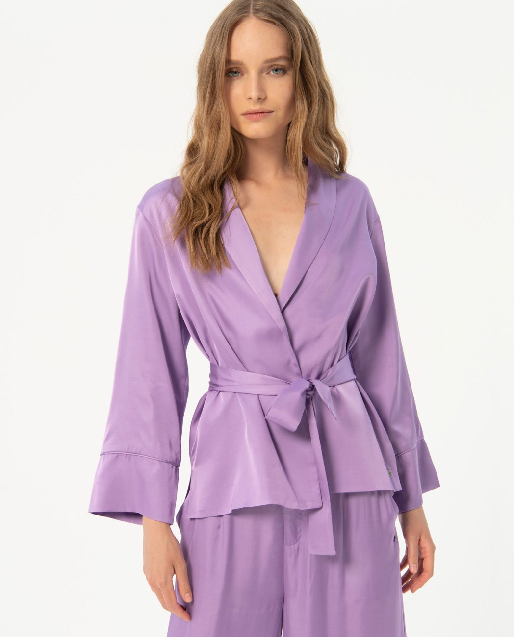 GIACCA KIMONO IN RASO